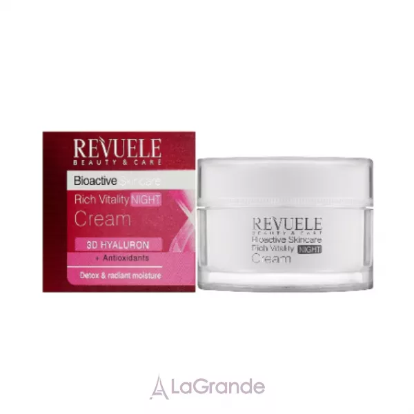 Revuele Bioactive Skincare 3D Hyaluron Rich Vitality Night Cream ��������� ������ ���� ��� �������