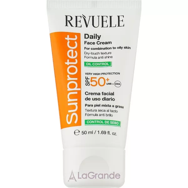 Revuele Sunprotect Oil Control Daily Face Cream For Combination To Oily Skin SPF 50+ �������������� ���� ��� ���� 