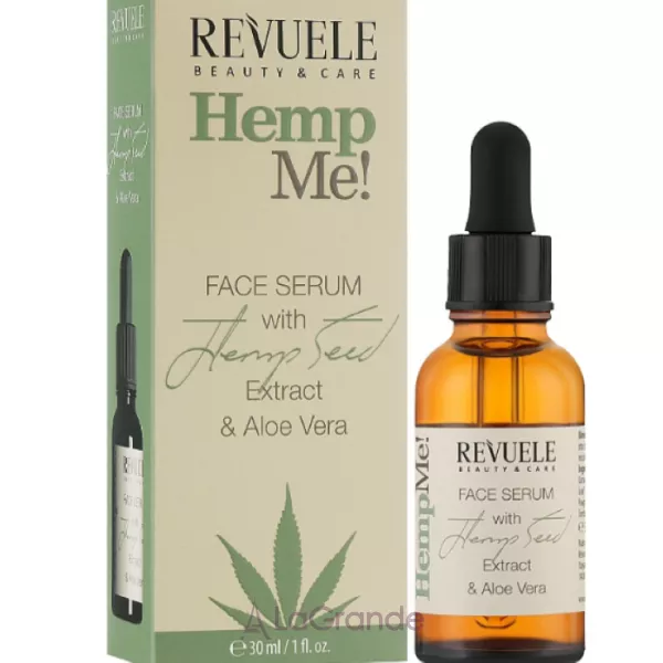 Revuele Hemp Me! Face Serum With Hemp Seed ��������� ��� ���� � ���������� ������