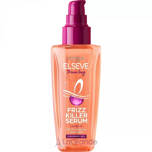 L'Oreal Paris Elseve Dream Long Frizz Killer Serum ��������� ��� ����������� � ������������� �������, ����������� �����