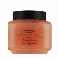 Top Beauty Body Butter Scrub Strawberry ����� ������ ��� ���� 2 � 1 "��������"