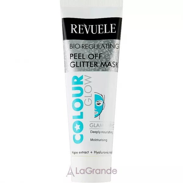 Revuele Color Glow Glitter Mask Pell-Off Bio-regulating ��������������� �����-�����