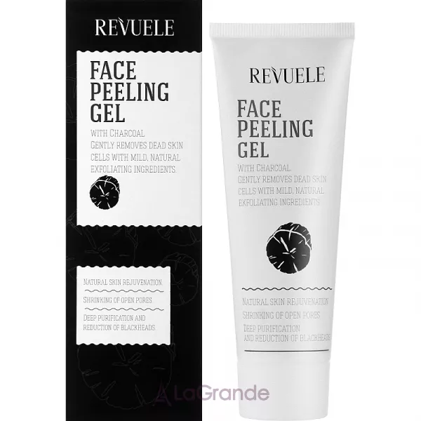 Revuele Face Peeling Gel With Charcoal ������ ��� ����