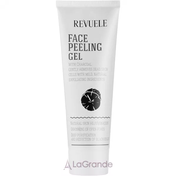 Revuele Face Peeling Gel With Charcoal ������ ��� ����