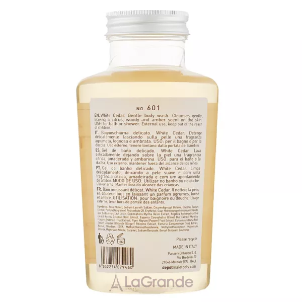 Depot � 601 Gentle Body Wash White Cedar ���� ��� ���� 
