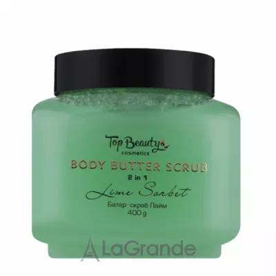 Top Beauty Body Butter Scrub Lime Sorbet     2  1 