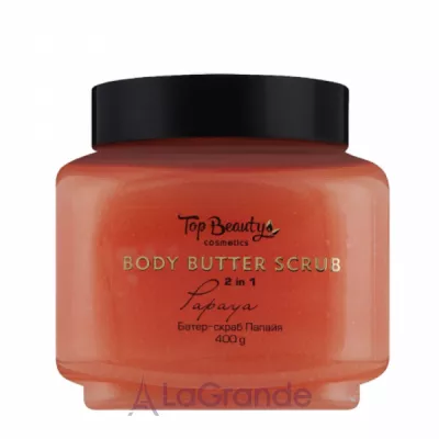 Top Beauty Body Butter Scrub Papaya     2  1 