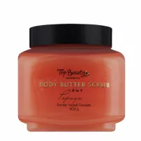 Top Beauty Body Butter Scrub Papaya ����� ������ ��� ���� 2 � 1 "������"