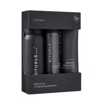 Rituals Homme Trial Set ���� (f/scrub/70ml + sh/gel/50ml + deo/50ml)