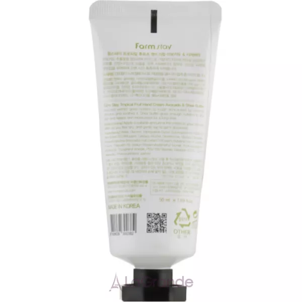 FarmStay Tropical Fruit Hand Cream Avocado & Shea Butter ���� ��� ��� � ������� � ������ ��