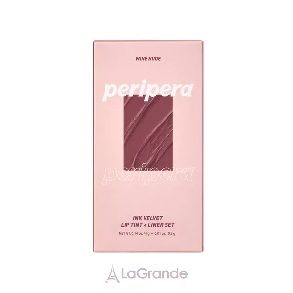 Peripera Ink Velvet + Lip Liner Set #002 Wine Nude �������������� ����� ��� ���: �������� + ������-����