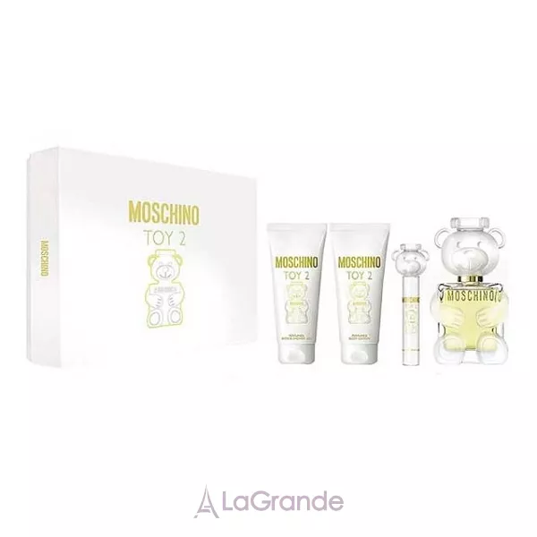 Moschino Toy 2 ����� ( ��������������� ���� 100 �� + ��������� 10 �� + ���� ��� ���� 100 �� + ������ ��� ���� 100 �� )