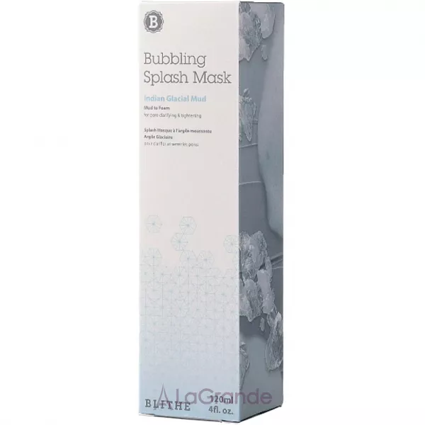 Blithe Bubbling Splash Mask Indian Glacial Mud �����-����� ����������� ������� ������� � ���������� �������