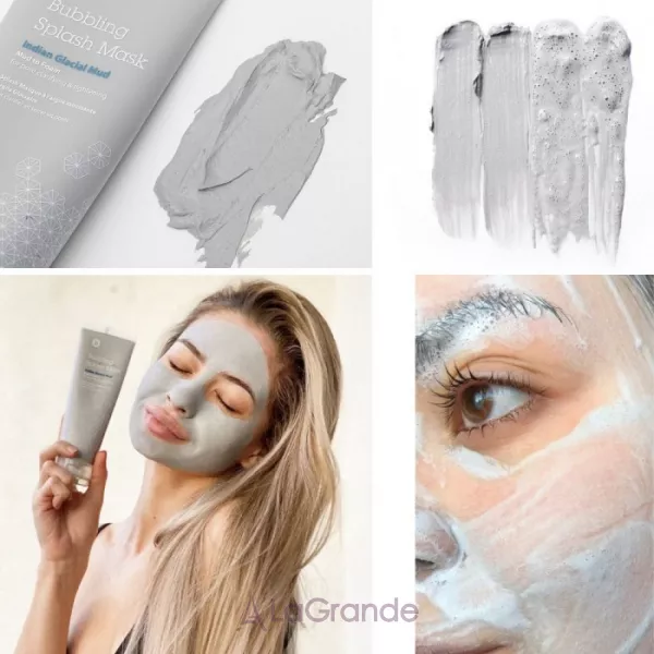 Blithe Bubbling Splash Mask Indian Glacial Mud �����-����� ����������� ������� ������� � ���������� �������