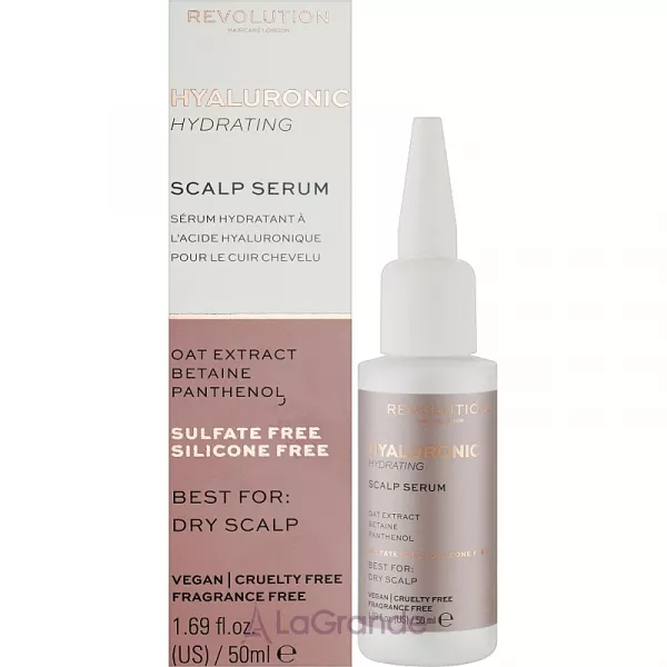 Revolution Haircare Hyaluronic Acid Hydrating Scalp Serum for Dry Scalp ����������� ��������� � ������������ ��������