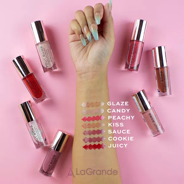 Makeup Revolution Pout Bomb Plumping Gloss ����� ��� ���