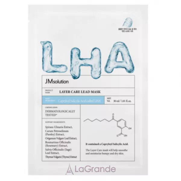 JMsolution Layer Care Lead Mask ³��������� ����� ��� ������� ���� � LHA-��������