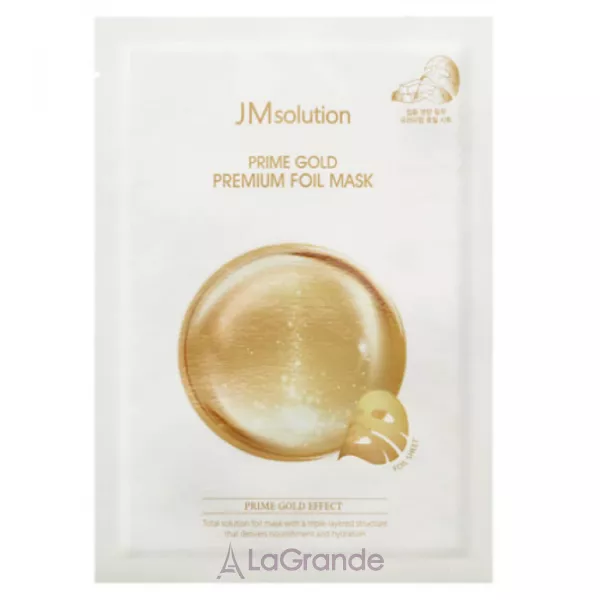 JMsolution Prime Gold Premium Foil Mask ��������� ���������� ����� � �������� �������