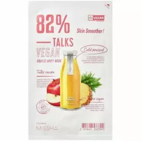 Missha Talks Vegan Squeeze Sheet Mask Skin Smoother �����-���������� ��������