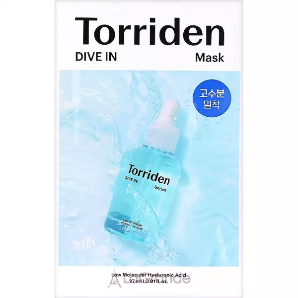 Torriden Dive In Low Molecule Hyaluronic Acid Mask �������� ����� � ����������� ��������