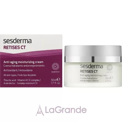 SesDerma Laboratories Retises Ct Antiaging Moisturizing Cream   