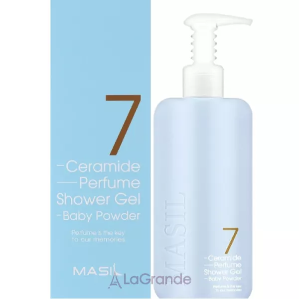 Masil 7 Ceramide Perfume Shower Gel Baby Powder ���� ��� ���� � �������� ������� ��������