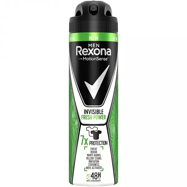 Rexona Antiperspirant Men Invisible Fresh Power �������������-�����