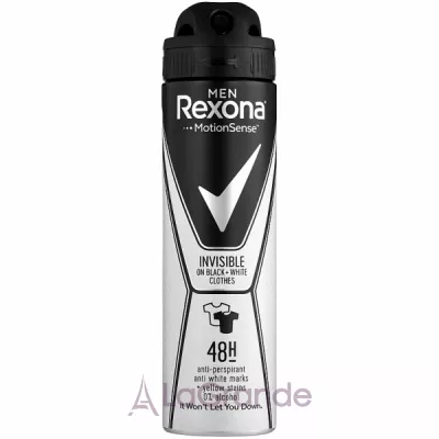 Rexona Men MotionSense Antiperspirant Spray Invisible - 