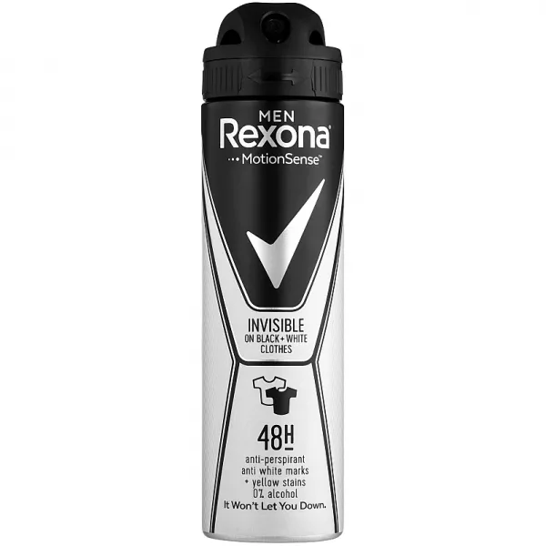 Rexona Men MotionSense Antiperspirant Spray Invisible �������������-����� 
