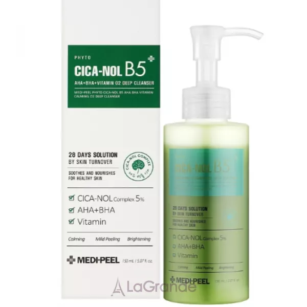 Medi-Peel Phyto CICA-Nol B5 AHA BHA Vitamin Caming O2 Deep Cleanser ������� ���� ��� �������� �� �������� ���