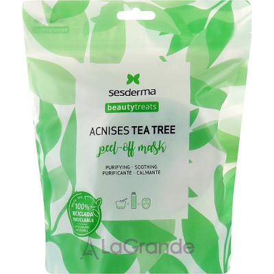 SesDerma Laboratories Beauty Treats Acnises Tea Tree Peel-Off Mask (liquid/75ml + powder/25g) -  