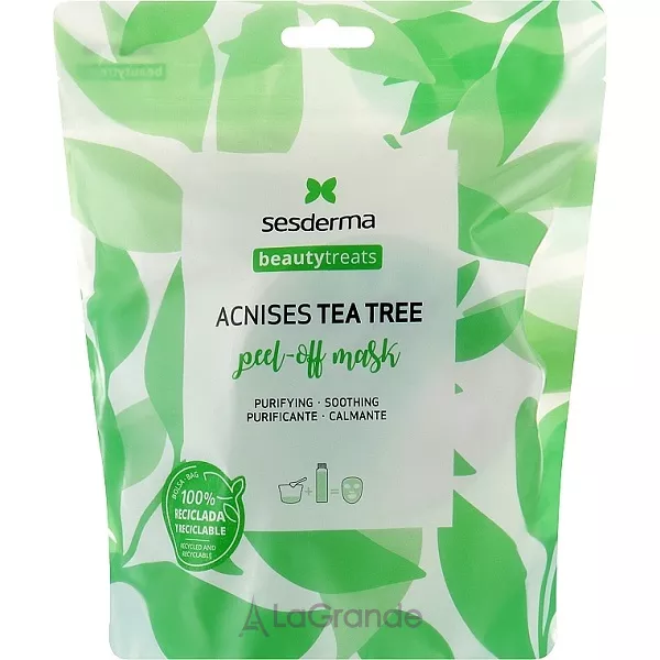 SesDerma Laboratories Beauty Treats Acnises Tea Tree Peel-Off Mask (liquid/75ml + powder/25g) �����-���� ��� �������