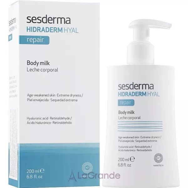 SesDerma Laboratories Hidraderm Repair Body Milk ³������������ ������� ��� ���