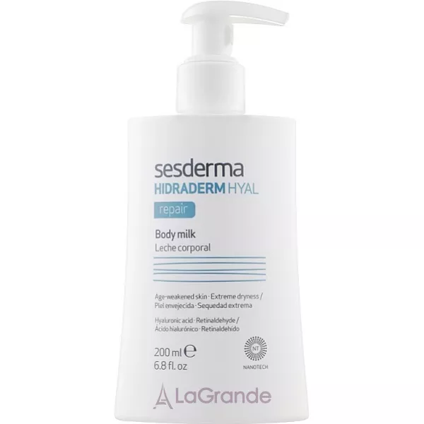 SesDerma Laboratories Hidraderm Repair Body Milk ³������������ ������� ��� ���