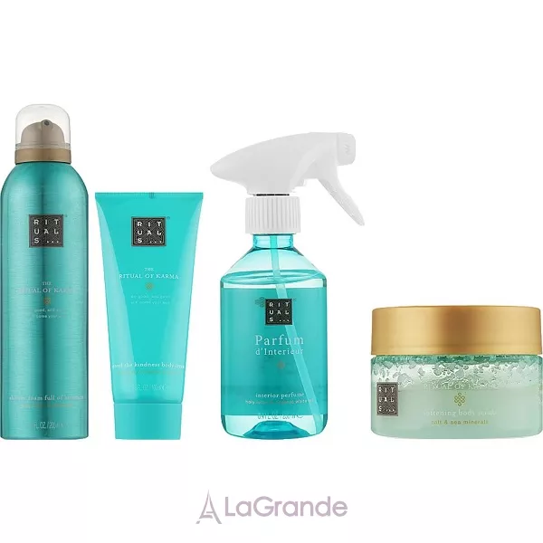 Rituals The Ritual of Karma ���� (sh/gel/200ml + b/scr/125ml + b/cr/100ml + h/parf/250ml)