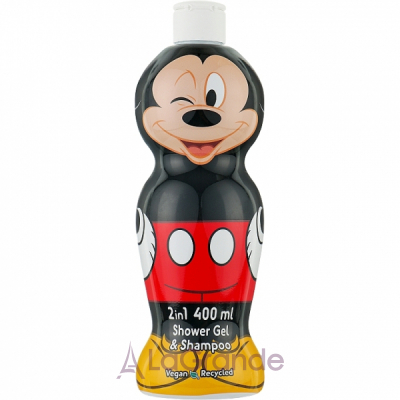 Air-Val International Mickey Mouse 1D Shower Gel & Shampoo - 