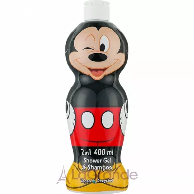 Air-Val International Mickey Mouse 1D Shower Gel & Shampoo - 