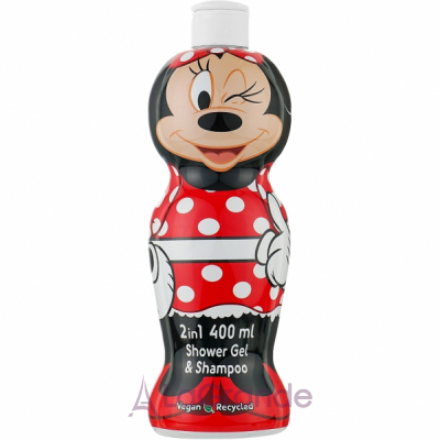 Air-Val International Minnie Mouse 1D Shower Gel & Shampoo - 