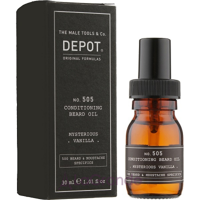 Depot Beard & Moustache Specifics 505 Beard Oil Mysterious Vanilla    