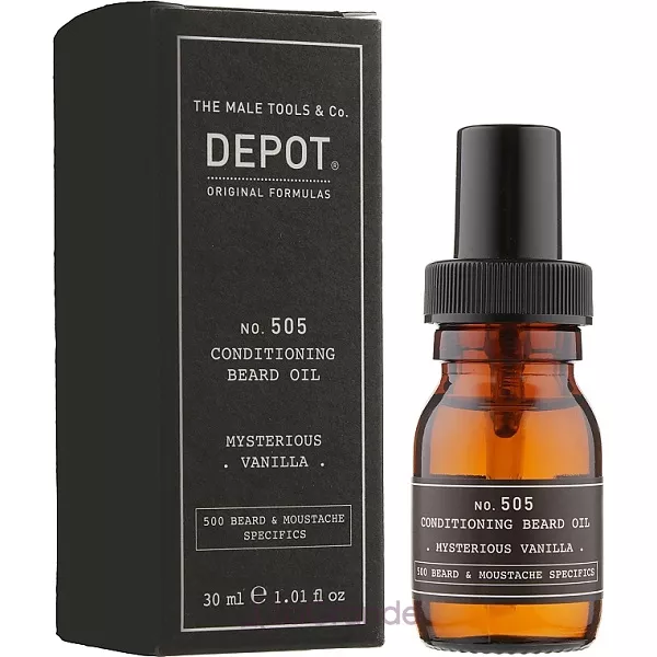 Depot Beard & Moustache Specifics 505 Beard Oil Mysterious Vanilla ����� ��� ������ 