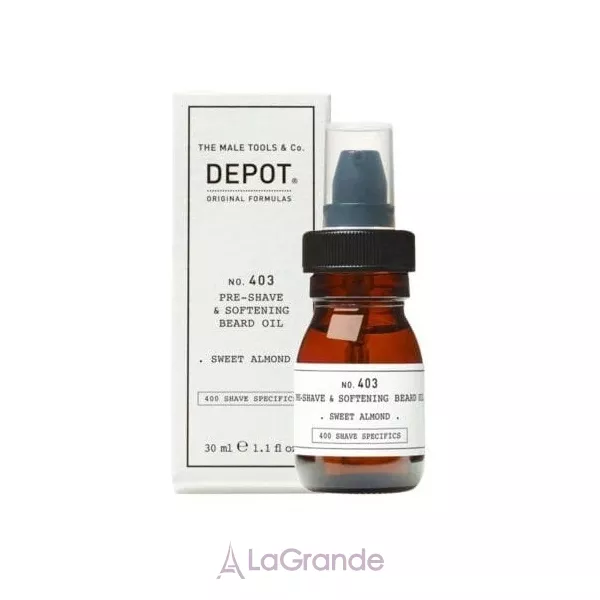 Depot Shave Specifics 403 Pre-Shave & Softening Beard Oil ����� ��� ��������� ������