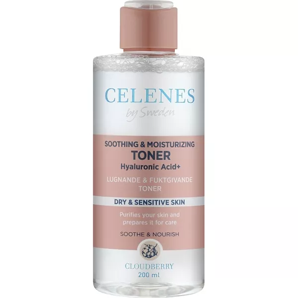 Celenes Cloudberry Soothing & Moisturizing Toner ������������ �� ����������� ����� � �������� ��� ���� �� ������� ����