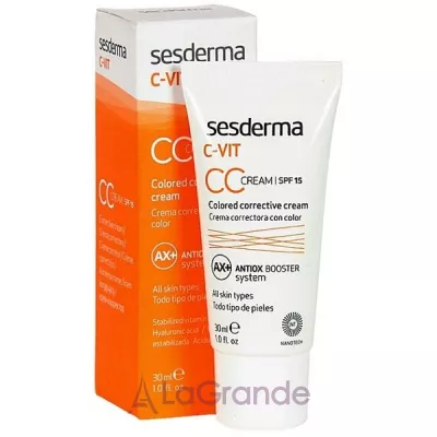 SesDerma Laboratories C-VIT CC Cream SPF15 -  