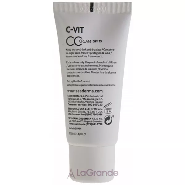 SesDerma Laboratories C-VIT CC Cream SPF15 ��-���� ��� ����