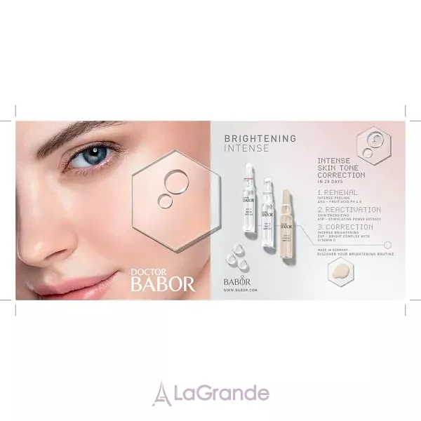 Babor Doctor Babor Brightening Intense Skin Tone Corrector Ampoule Treatment ������ ��� �������� ���� ���� �������