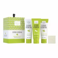 Scottish Fine Soaps Citrus Verbena Luxurious Gift Set ���������� ����� (wash/75ml + but/75ml + cr/75ml + soap)