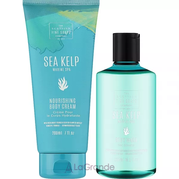 Scottish Fine Soaps Sea Kelp Marine Spa Luxury Gift Duo ����� ��� ���� (sh/gel/300ml + b/cr/200ml)