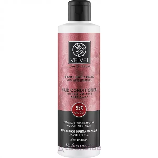 Velvet Love for Nature Organic Grape & Mastic Hair Conditioner ����������� ��� ������ �� ��'��� �������