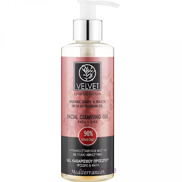 Velvet Love for Nature Organic Grape & Mastic Face Gel ������������ ���� ��� ������� �� ����