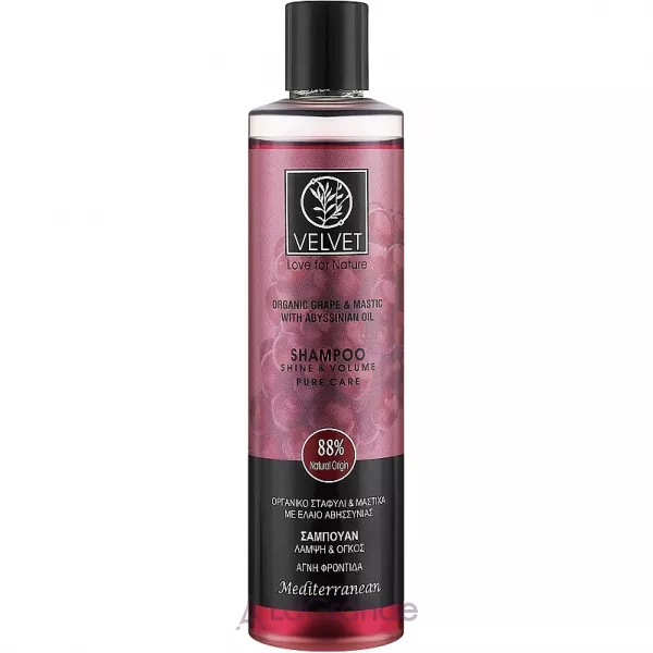 Velvet Love for Nature Organic Grape & Mastic Shampoo ������� ��� ������ �� ��'��� �������